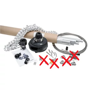 Kép 4/4 - Furlex 204S, BASIC készlet, 6 mm forstag Ø-vel, többféle kivitelben
