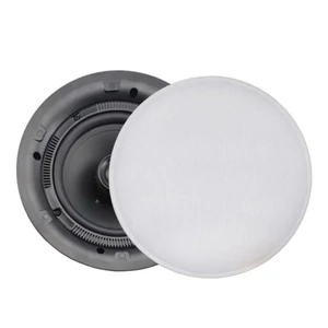Kép 2/3 - FUSION 6&quot; SUPER FLUSH SPEAKER PAIR WHITE MAGNETIC GRILLES hajós hangszóró