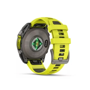 Kép 12/14 - Garmin fenix 8 51mm SOLAR Sapphire, titanium, neonsárga/grafit szilikon szíjjal (ED XD)