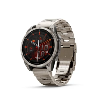 Kép 8/20 - Garmin fenix 8 47mm AMOLED Sapphire, titanium, titanium fém szíjjal + grafitszürke szilikon szíjjal (ED SD)