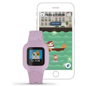 Kép 7/17 - VÍVOFIT JR. 3 LILA VIRÁG ÁLLÍTHATÓ SZÍJJAL