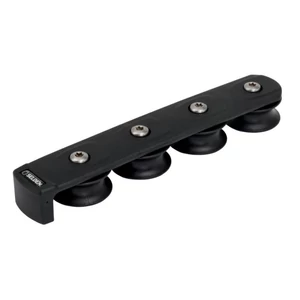 Kép 1/9 - Seldén kötélrendező, deck organizer, kötélterelő, terelőcsiga 40 mm-es, 4 csigával. Vitorlás hajó szerelvény