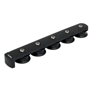 Kép 1/9 - Seldén kötélrendező, deck organizer, kötélterelő, terelőcsiga 50 mm-es, 5 csigával. Vitorlás hajó szerelvény
