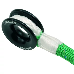 Kép 4/9 - Seldén, kötélvezető gyűrű, többféle méretben, kötélgyűrű, csúszógyűrű, low friction ring, thimble kötélmenedzsment