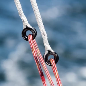 Kép 8/9 - Seldén, kötélvezető gyűrű, többféle méretben, kötélgyűrű, csúszógyűrű, low friction ring, thimble kötélmenedzsment