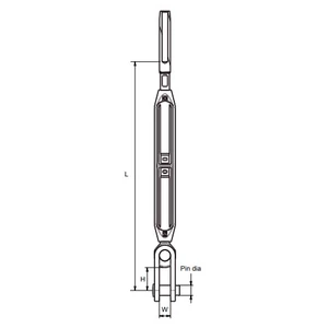 Kép 2/2 - Seldén, Csuklóvilla-préselhető végű spanner, többféle méretben, szerelvény, rigging hardware