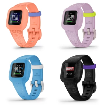 VÍVOFIT JR. 3 SZILIKON SZÍJJAL, TÖBBFÉLE SZÍNBEN