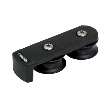 Seldén kötélrendező, deck organizer, kötélterelő, terelőcsiga. 50 mm-es, 2 csigával. Vitorlás hajó szerelvény.