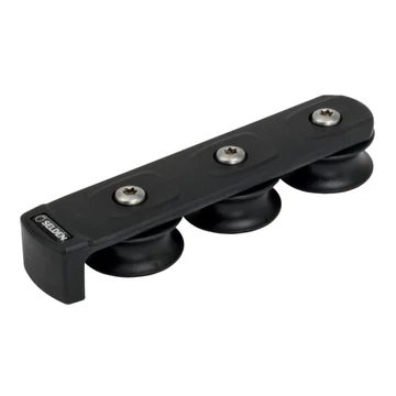 Seldén kötélrendező, deck organizer, kötélterelő, terelőcsiga. 50 mm-es, 3 csigával. Vitorlás hajó szerelvény.