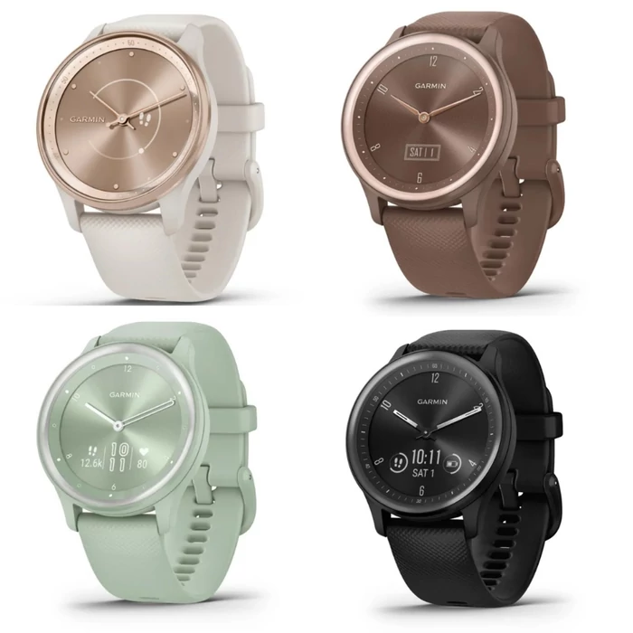 GARMIN VÍVOMOVE SPORT SZILIKON SZÍJJAL, TÖBBFÉLE SZÍNBEN