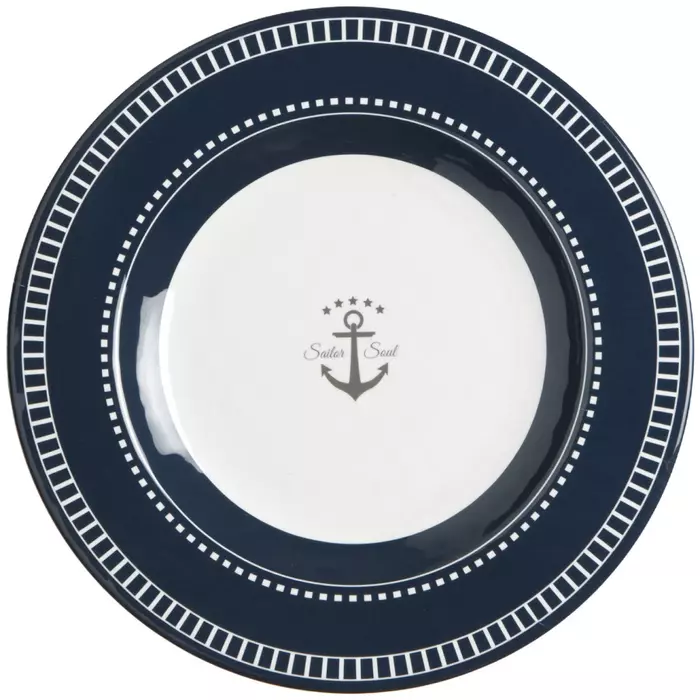Marine Business, desszertes-tányér, 6 darabos szett, sailor soul kollekció, 14003, hajó dizájn, boat style