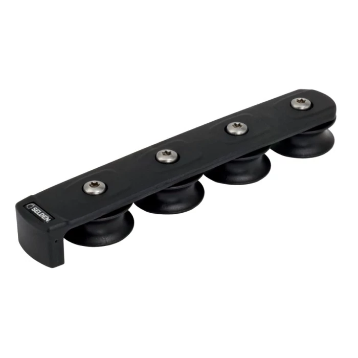 Seldén kötélrendező, deck organizer, kötélterelő, terelőcsiga 40 mm-es, 4 csigával. Vitorlás hajó szerelvény
