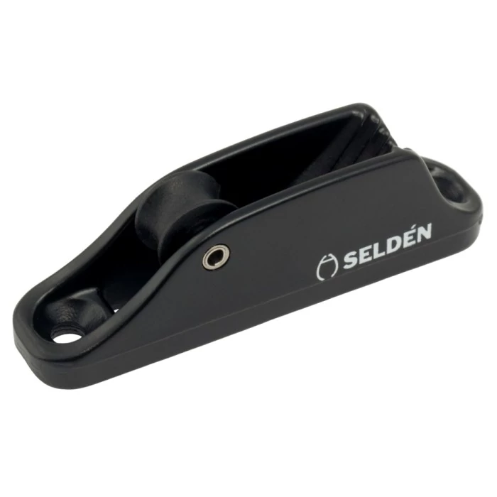 Seldén, Kötélfogó, farkasfog, 1-6 mm ø kötélhez, csigával, nyitott, kötélmenedzsment, Clamcleat, valley cleat, kötélfogó